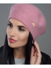 Buy Women's beret Laura pink dawn