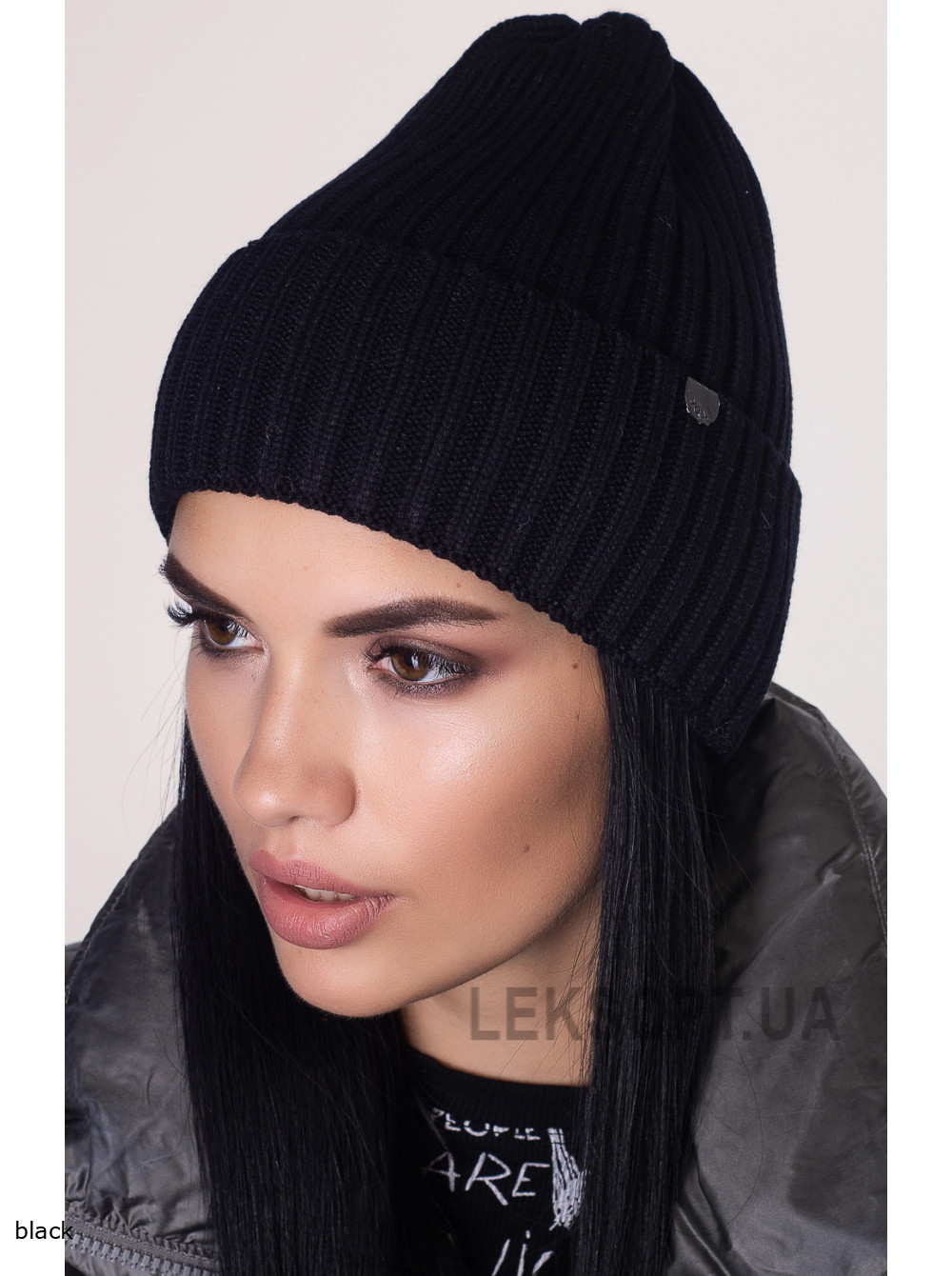 Women's cap with a turn-up Bomond