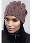 beige melange+bordeaux