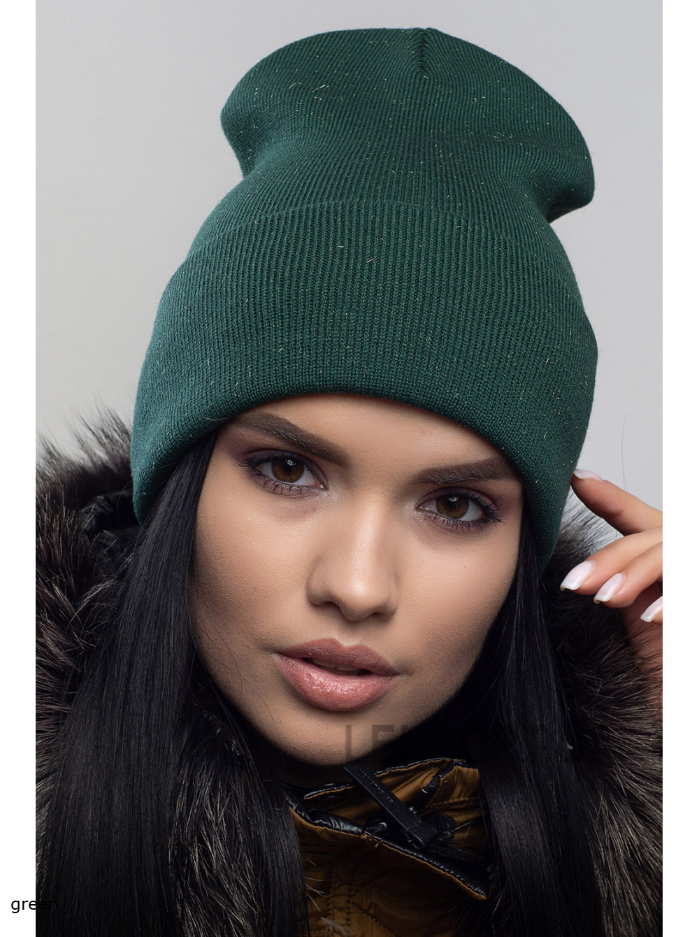 Women's cap with a turn-up Passazh