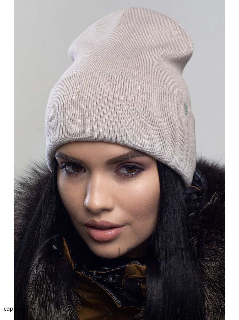 Women's cap with a turn-up Passazh
