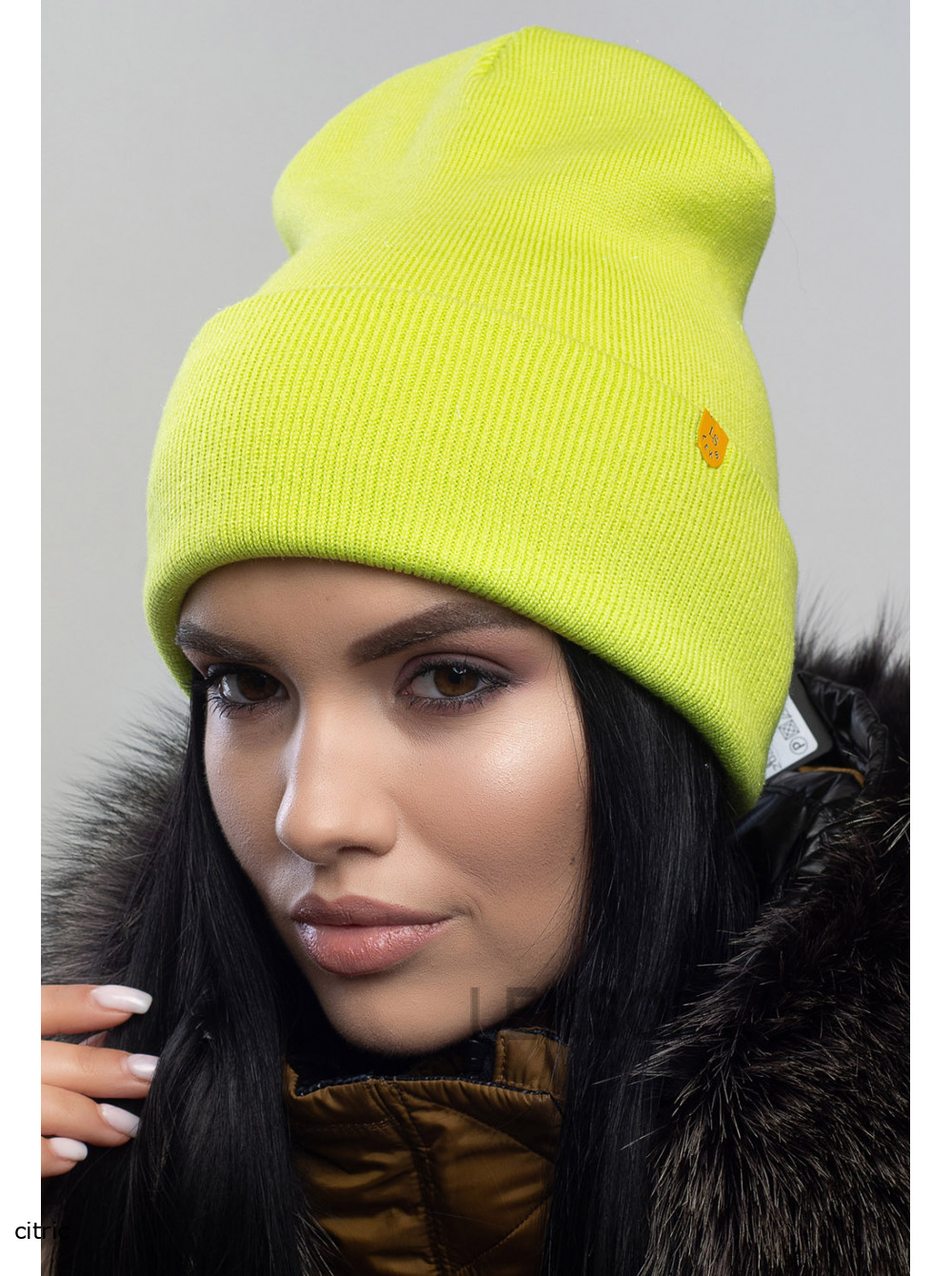 Women's cap with a turn-up Passazh