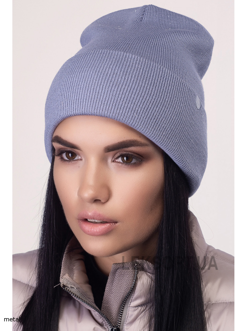 Women's cap with a turn-up Passazh