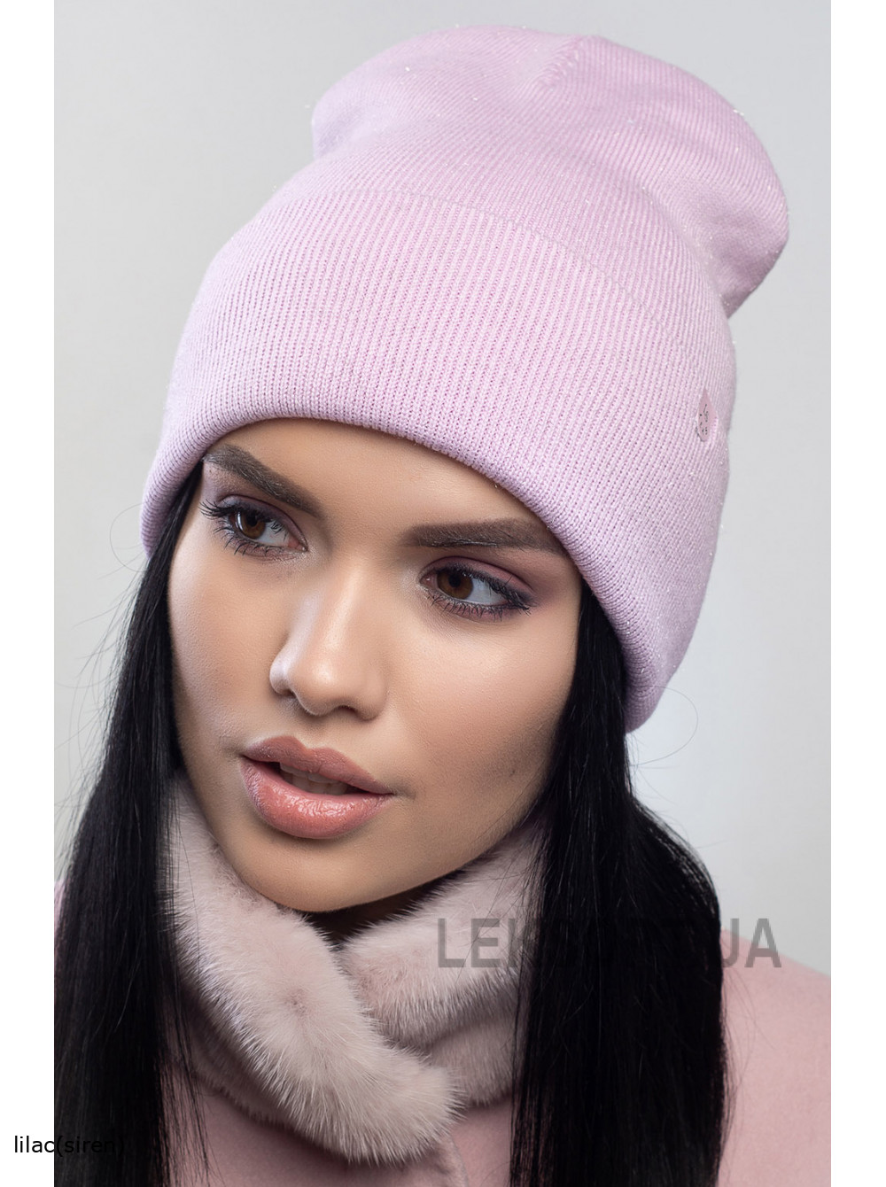 Women's cap with a turn-up Passazh