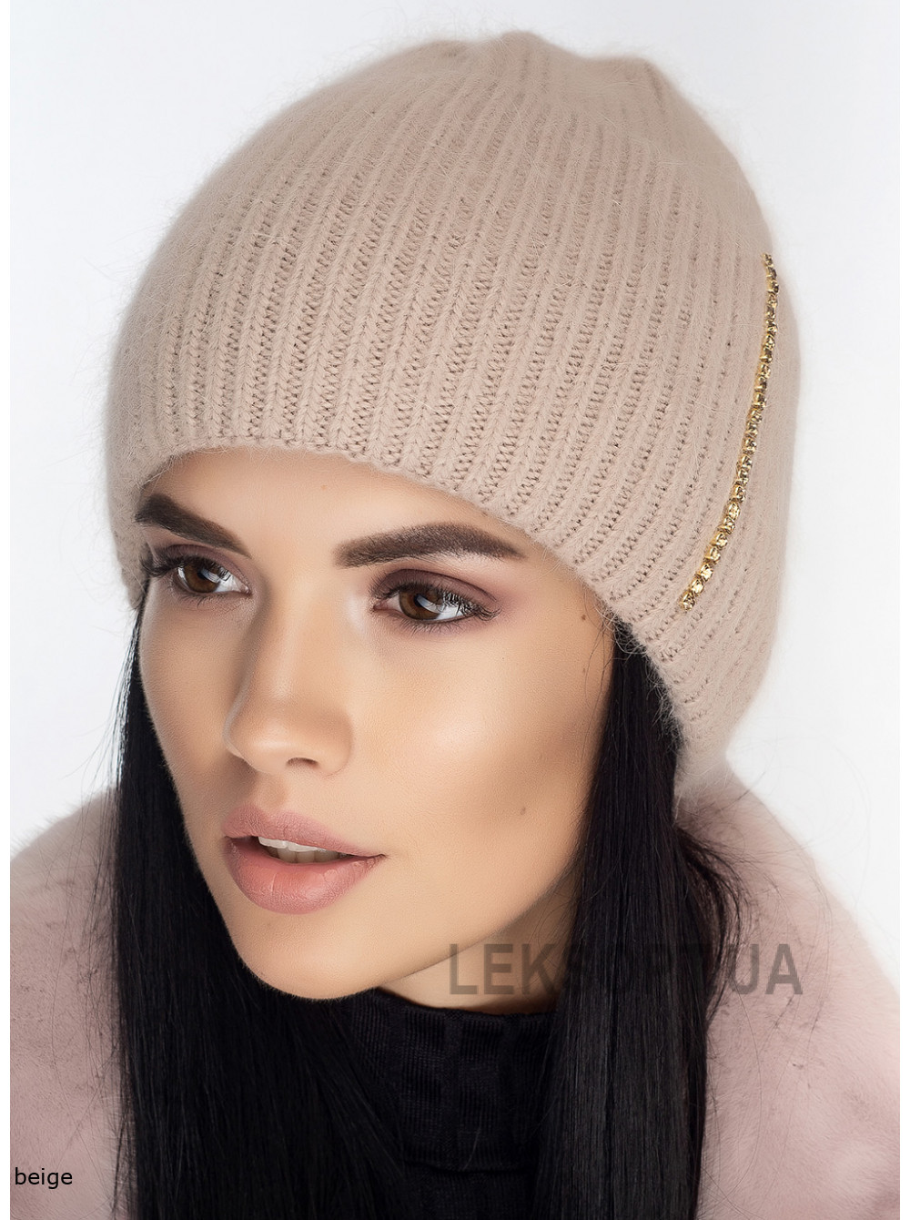 Women's cap with a turn-up Sakura
