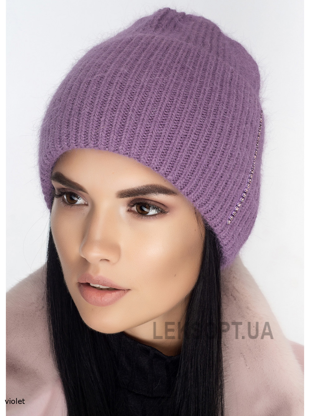 Women's cap with a turn-up Sakura