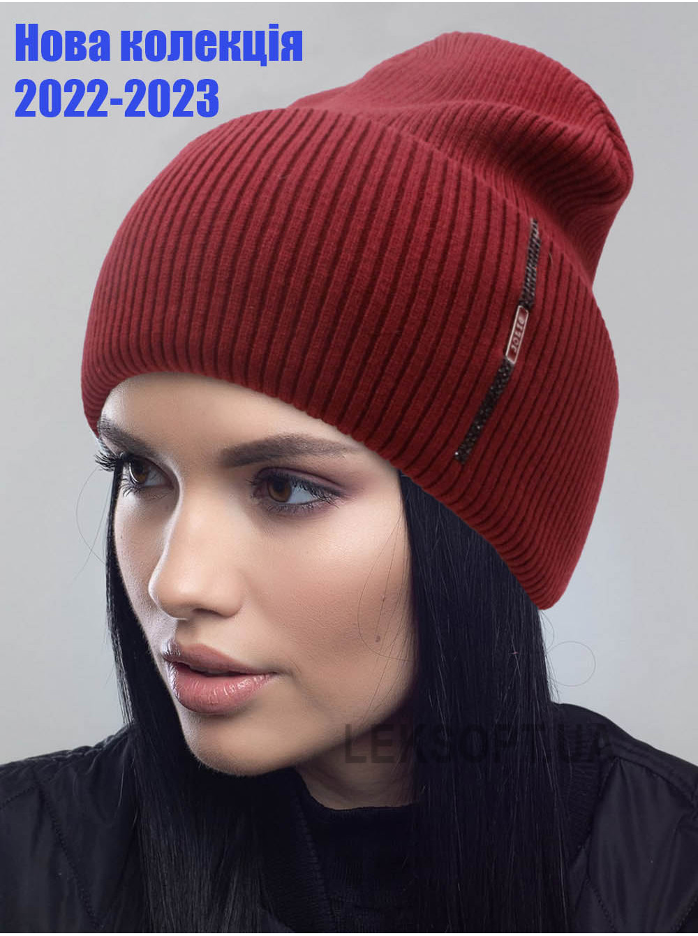 Women's cap with a lapel Daliya