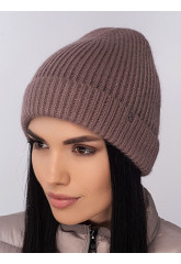 Women's cap with a lapel "Avenyu"