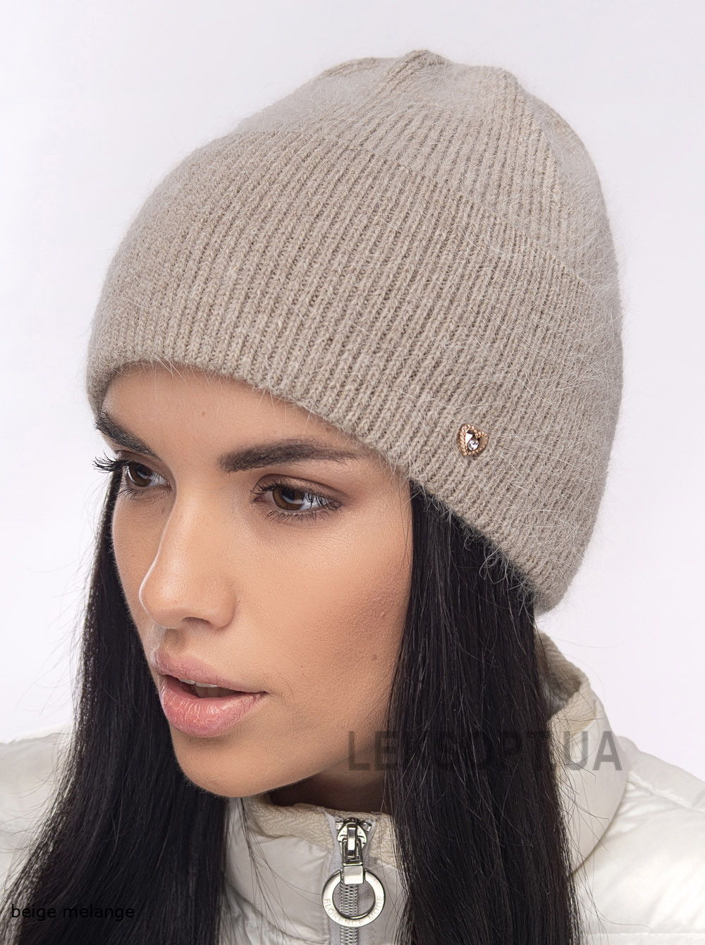 Women's cap with a turn-up Fidzhi