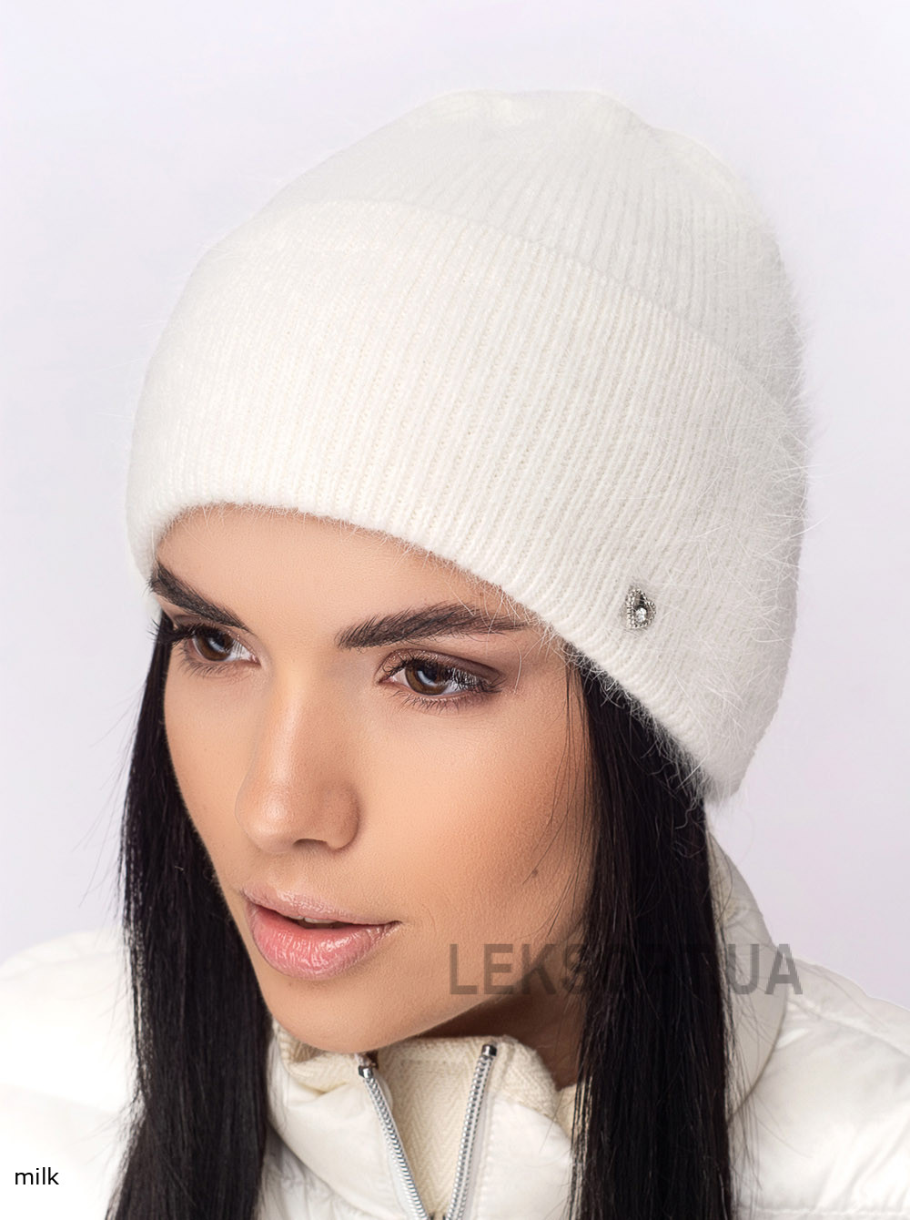 Women's cap with a turn-up Fidzhi