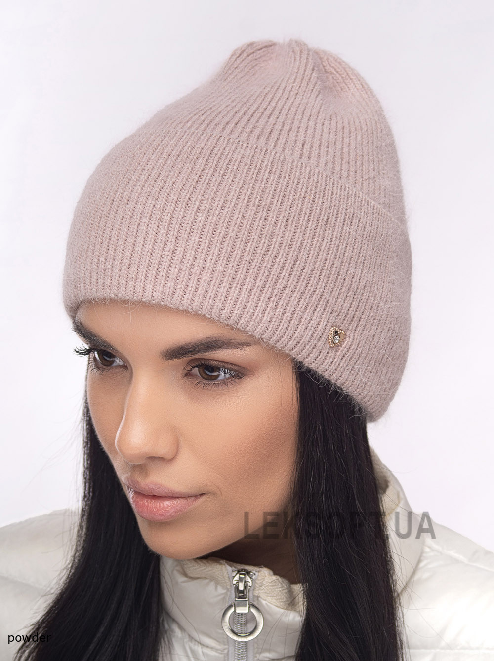 Women's cap with a turn-up Fidzhi
