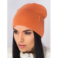 Women's cap with a turn-up "Vostorg"