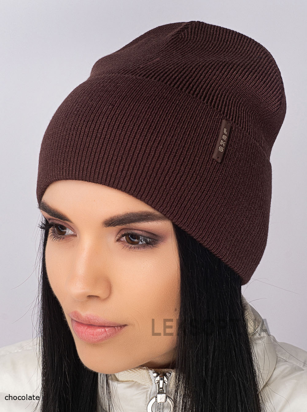 Women's cap with a turn-up Vostorg