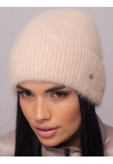 Women's hat with a "Dioris" lapel