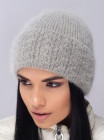 Buy Women's cap with a lapel Kabare medium gray