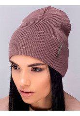Women's cap with a lapel "Krasota"