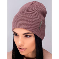 Women's cap with a lapel "Krasota"