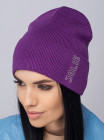 Buy Women's cap with a lapel Laska amethyst