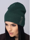 Buy Women's cap with a lapel Laska green