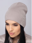 Buy Women's cap with a lapel Laska cappuccino
