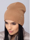 Buy Women's cap with a lapel Laska walnut