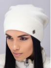 Buy Women's cap with a lapel Loza white
