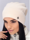 Buy Women's cap with a lapel Loza light beige