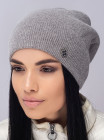 Buy Women's cap with a lapel Loza dark grey