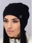 Buy Women's cap with a lapel Loza black