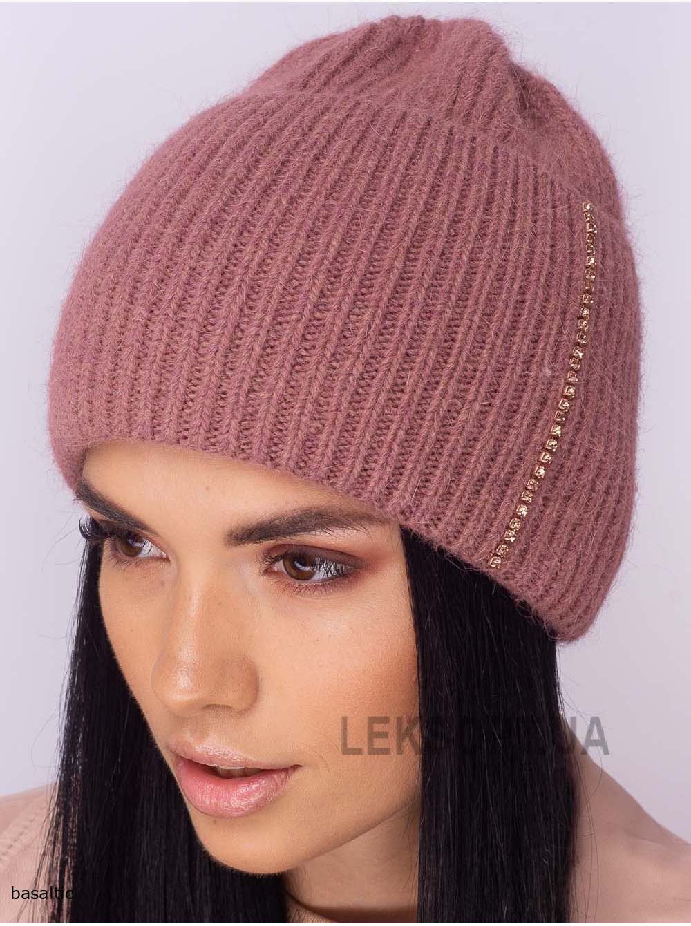 Women's cap with a turn-up Sakura