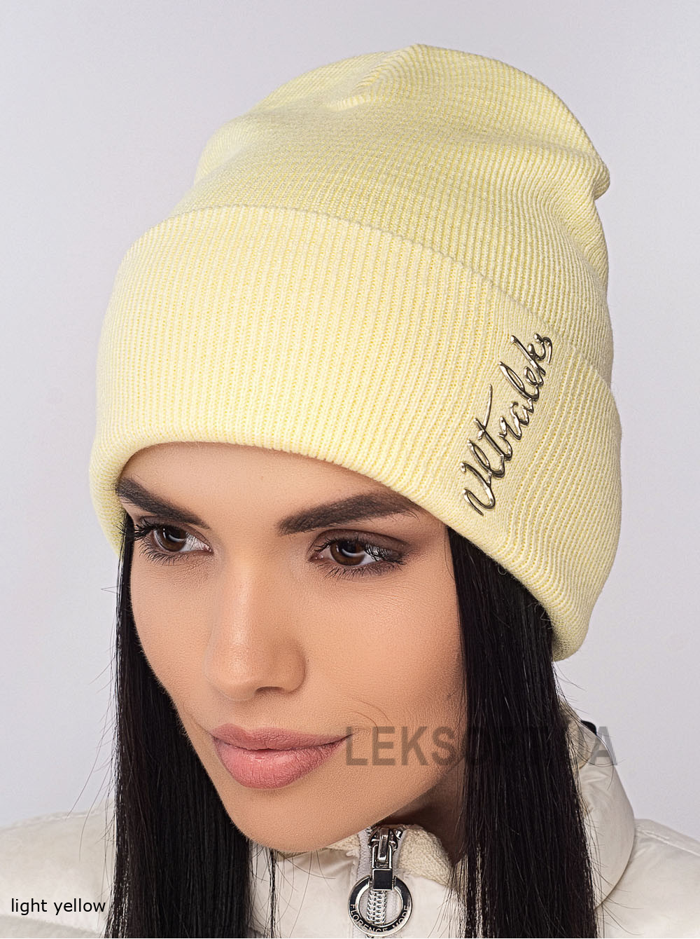 Women's cap with a turn-up Furor