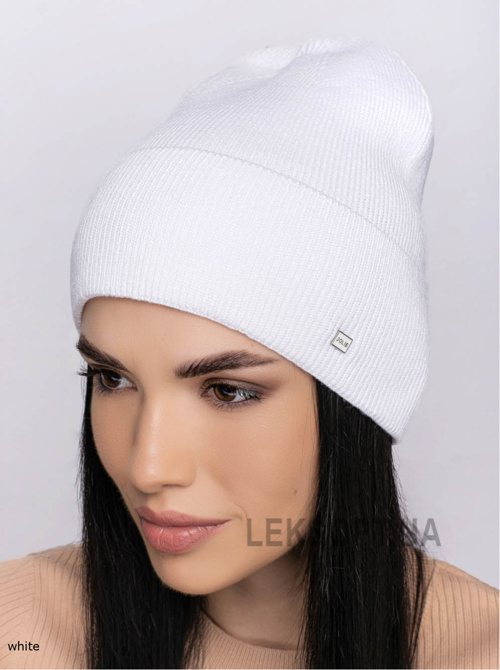 Women's cap with a turn-up Baner