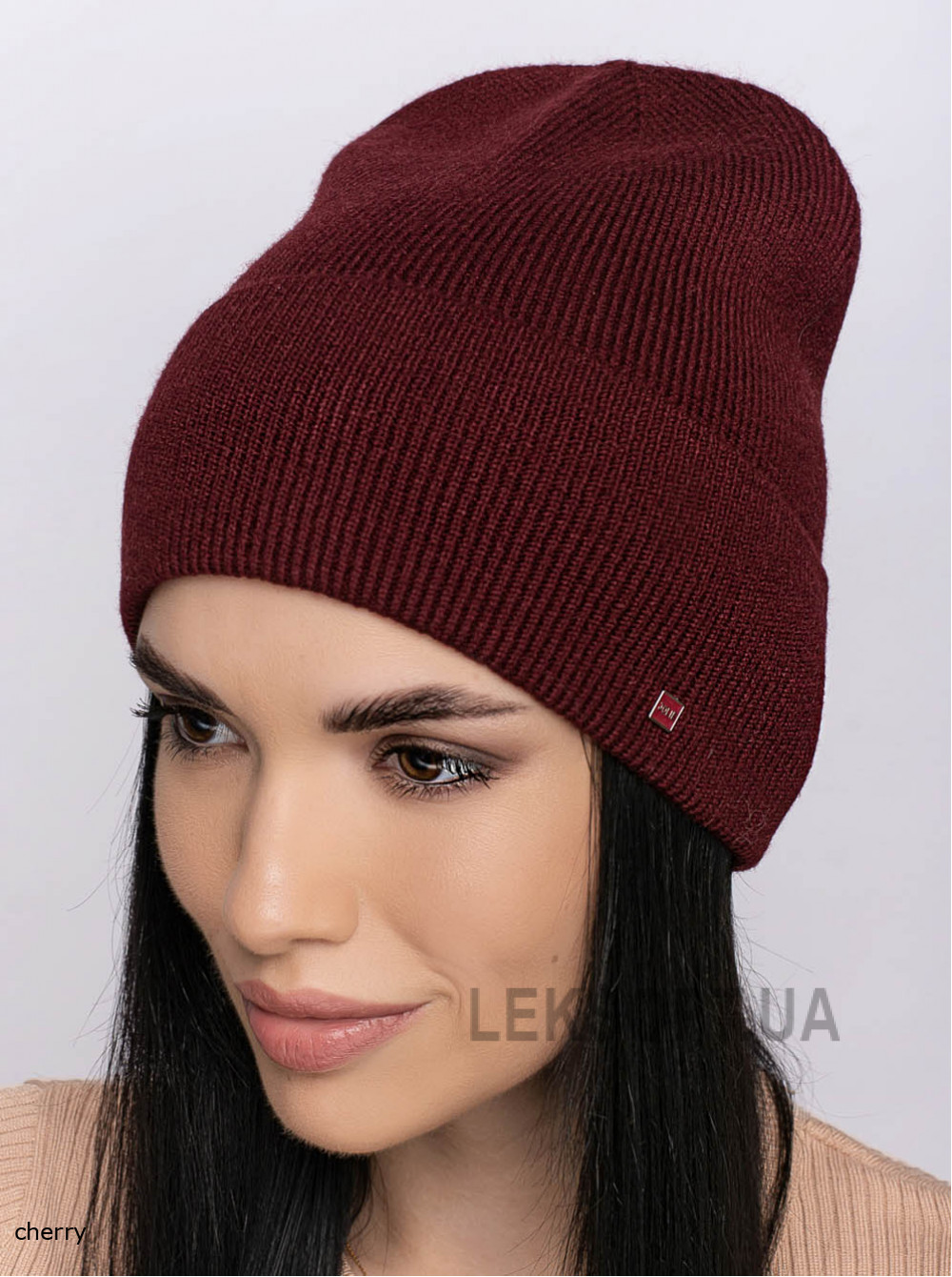 Women's cap with a turn-up Baner