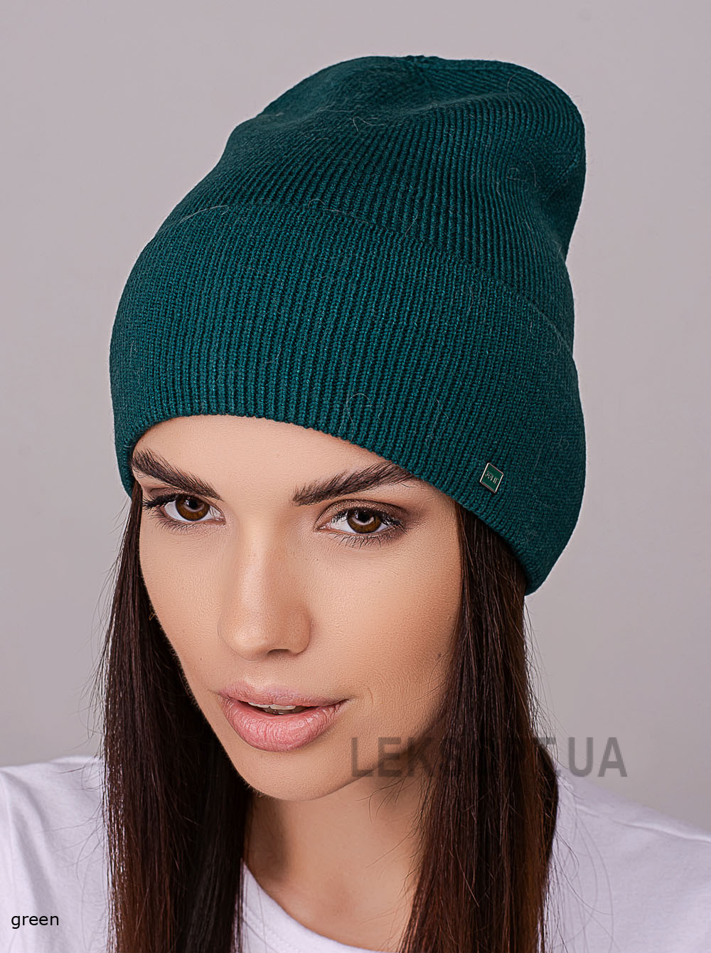 Women's cap with a turn-up Baner