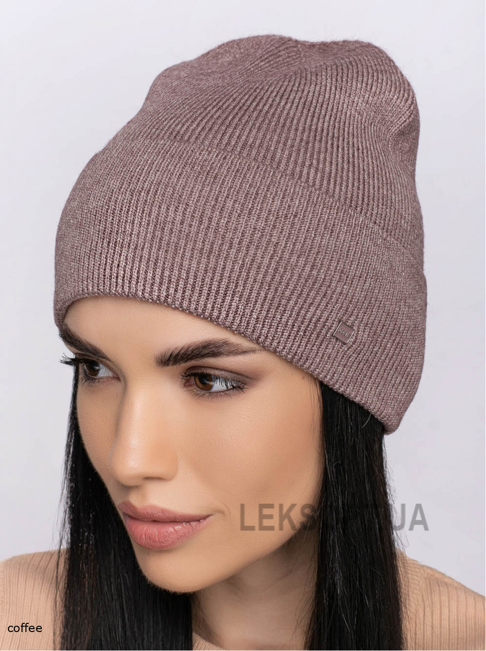 Women's cap with a turn-up Baner