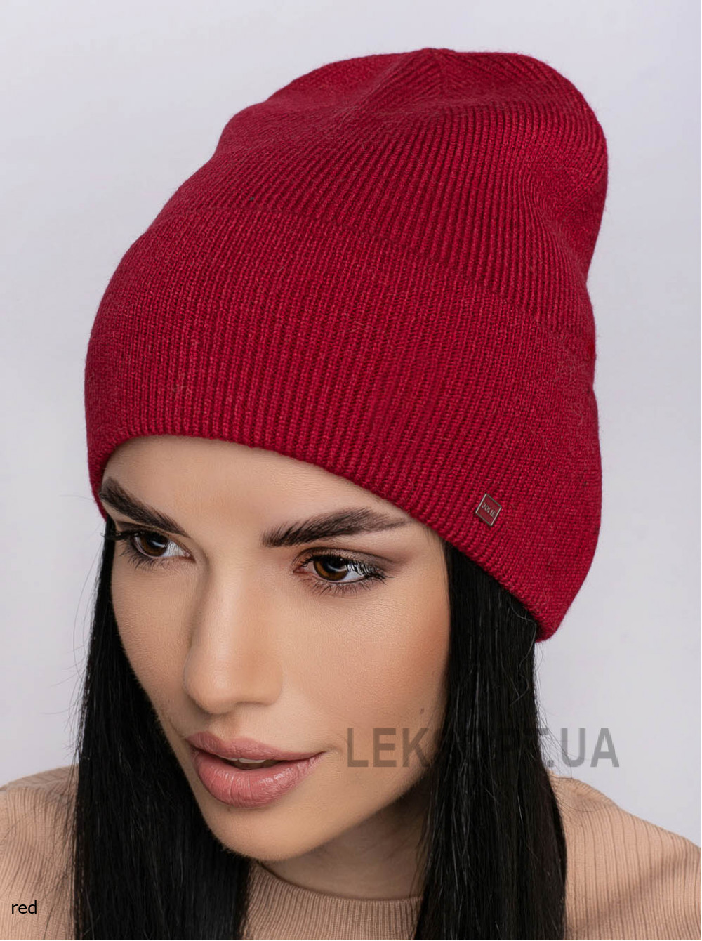 Women's cap with a turn-up Baner