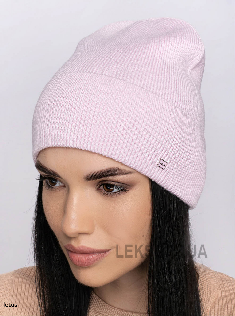 Women's cap with a turn-up Baner