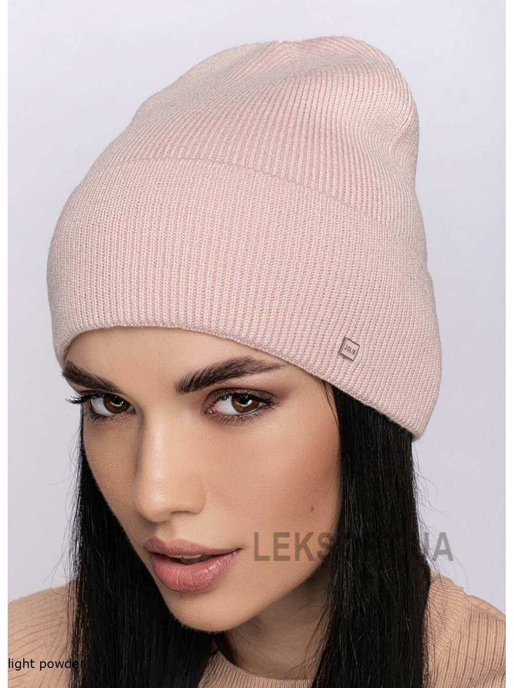Women's cap with a turn-up Baner
