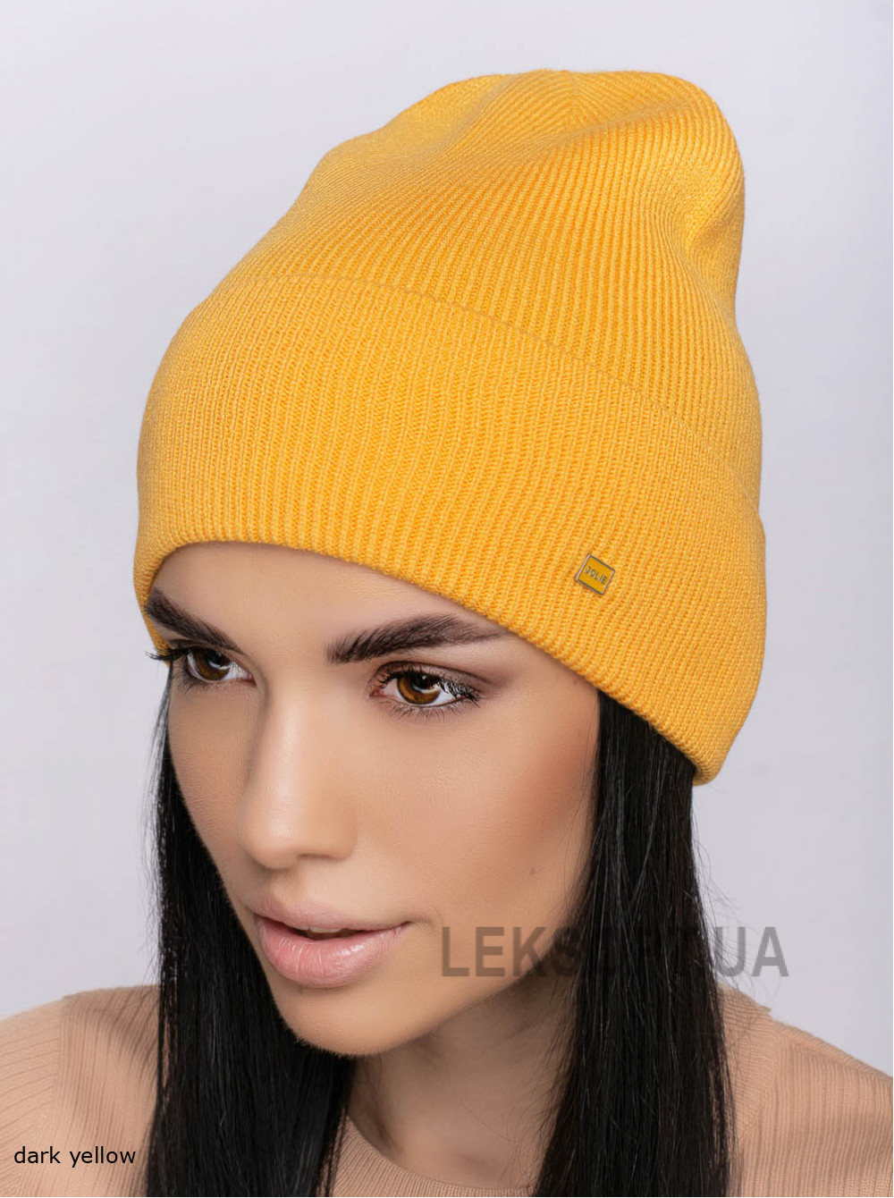 Women's cap with a turn-up Baner