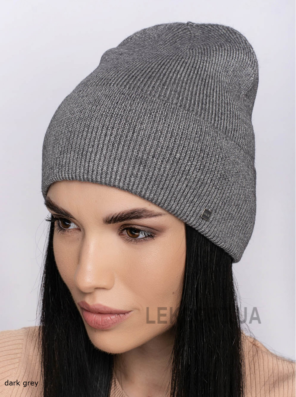 Women's cap with a turn-up Baner
