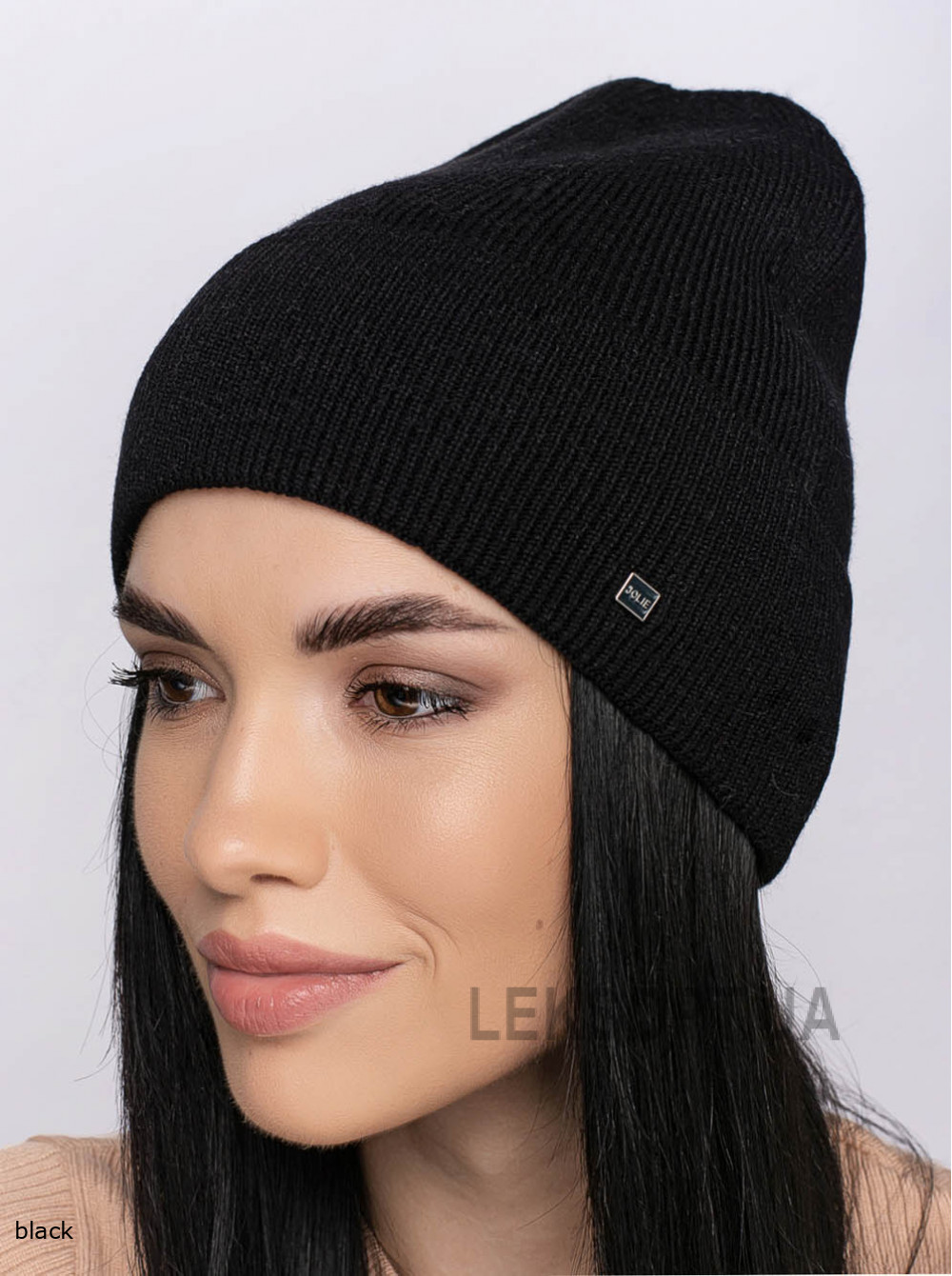 Women's cap with a turn-up Baner