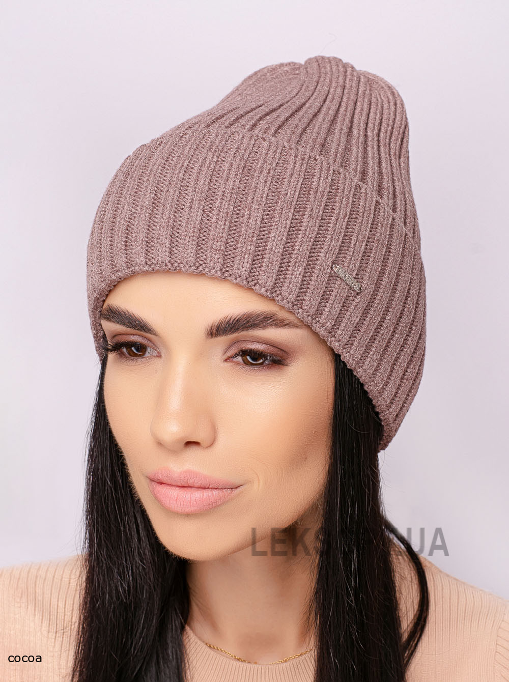 Women's cap with a turn-up Bomond