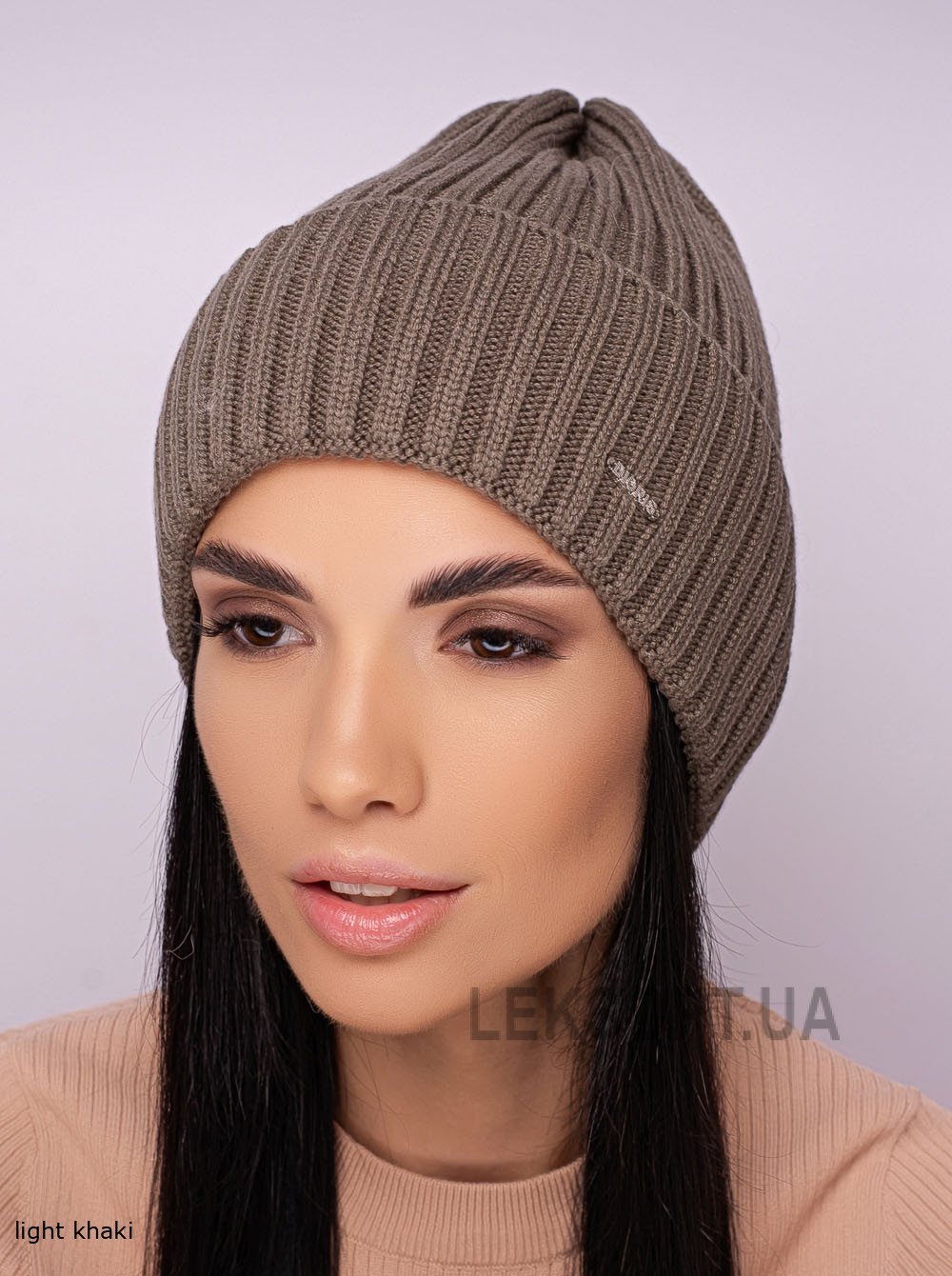 Women's cap with a turn-up Bomond