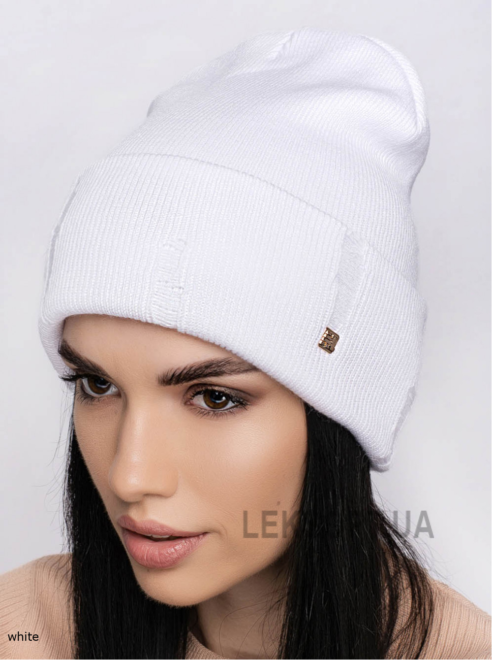 Women's cap with a turn-up Dranka
