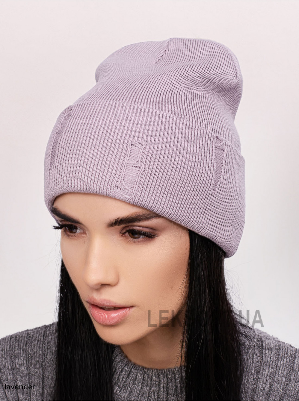 Women's cap with a turn-up Dranka