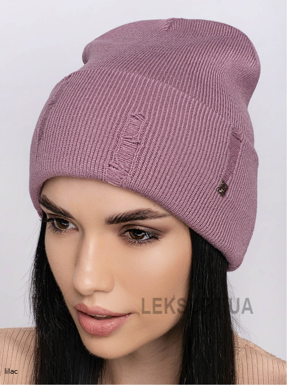 Women's cap with a turn-up Dranka