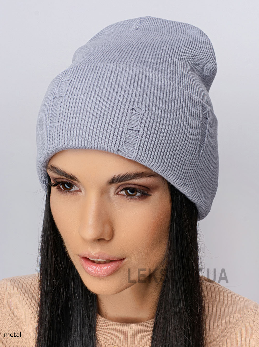 Women's cap with a turn-up Dranka