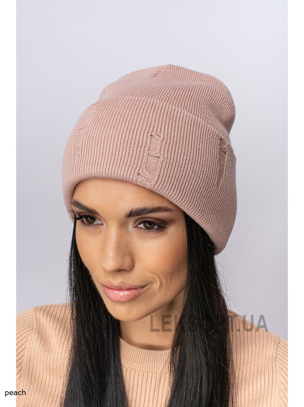 Women's cap with a turn-up Dranka