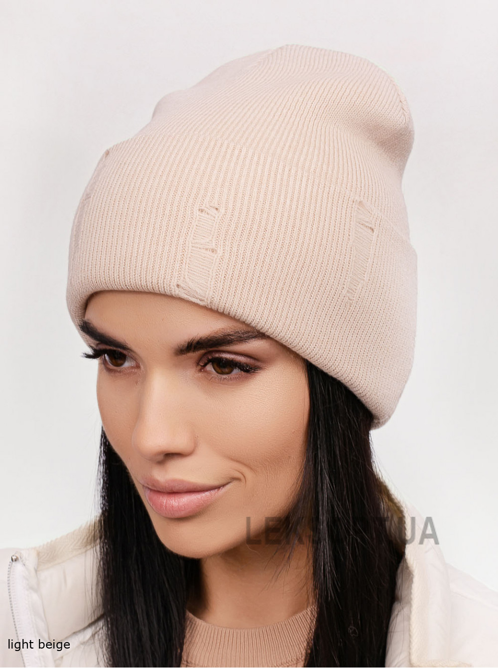 Women's cap with a turn-up Dranka