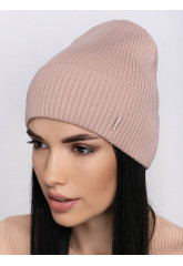 Women's cap with a turn-up "Kvest"